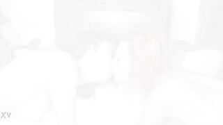 Regina Moonshine and Eva Strawberry with 4 ebony lads dry