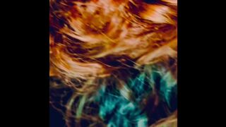 Breasty Latin chick MOUTH GOAT