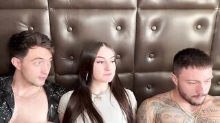 My stepbrother asks me to have a trio with his girlfriend to try recent experiences, but it goes wrong.