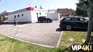 VIP4K. Milena Ray says YEAH to a public sex... Previous to her BF speaks