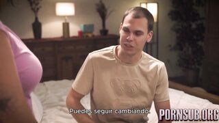 My stepmom shows me her large bazookas. To watch in: pornsuborg