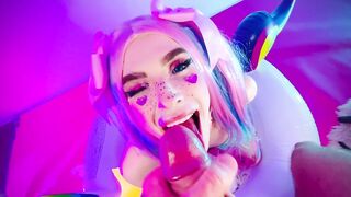 THIS IS AHEGAO - The MOST GOOD Compilation of AHEGAO Screwing, Blow job, Footjob, and FACIAL Cosplay Cuties!