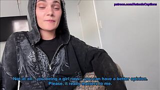 Sissy Caption Story - Spending the weekend at my bestfriend