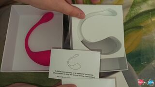 Lovense Lush two Unboxing