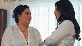 Michael Screws Karla and Sarah Arabic in Steamy Office Affair 3some