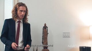 Michael Screws Karla and Sarah Arabic in Steamy Office Affair 3some