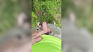 Aaron Skeetman Peeing In The Grass In Flip Flops