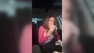 Italian Artemisia Love Eating in the car Full Movie scenes on OF