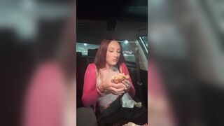 Italian Artemisia Love Eating in the car Full Movie scenes on OF