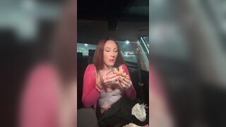 Italian Artemisia Love Eating in the car Full Movie scenes on OF