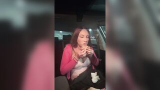 Italian Artemisia Love Eating in the car Full Movie scenes on OF