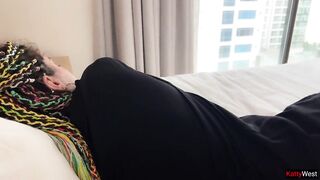 Share a couch with my stepsister - that babe doesn't mind having sex on the same couch