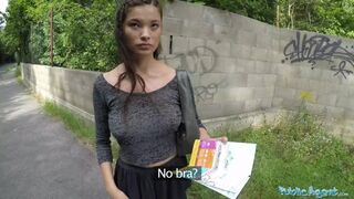 Public Agent Lost Tourist Drilled outside below a Bridge