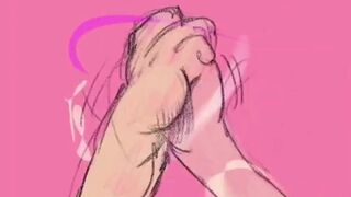 S&M Flogging in Nature: Silent Sub Takes Thong and Hand Flogging in Extraordinary doggy position