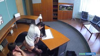 HEY DOCTOR - Please Examine my JUICY SNATCH - Fake Hosptial