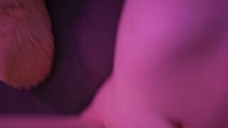 Little doxy gets banged hard in her taut cunt, that babe groans with cum in her constricted twat