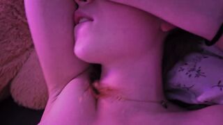 Little doxy gets banged hard in her taut cunt, that babe groans with cum in her constricted twat