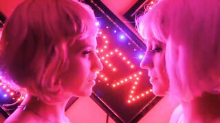 Lesbian soft kissing