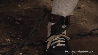 Slaves Homecoming: Mistress Plays With Slave In Chains