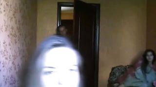 Two teens caught by dad - nicolo33