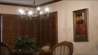 Hot Milf and the Babysitter have Sex 