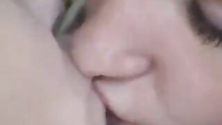 Cute russian lesbian girls on the couch