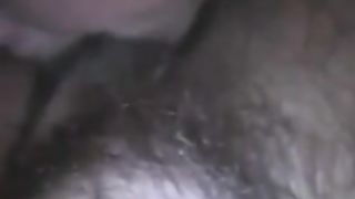 Lesbians! Hot girl sucking on giant clit! Amateur!