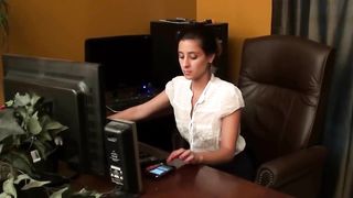 Office Pantyhose Worship 2