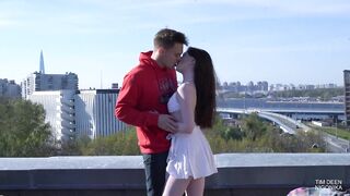 StepBrother and StepSister Hid on the Roof until Parents Watch
