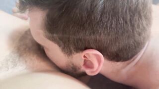 MY step BROTHER-IN-LAW SUCKED AND ATE MY CURLY TWAT