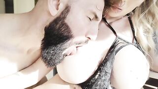 Swedish sannababy housemaid get caught by her boss