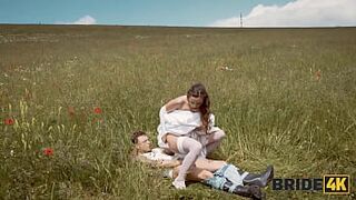 BRIDE4K. Lost bride Sakura Hell discovered the superlatively good entertainment with stranger’s knob