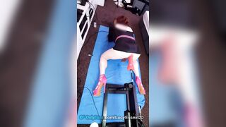 Hot crossdresser Lucy anal sex toy enjoyment