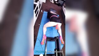 Hot crossdresser Lucy anal sex toy enjoyment