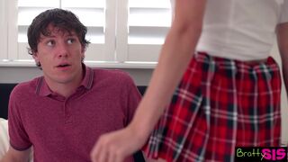 Hot Bratty Stepsis School Uniform Compilation