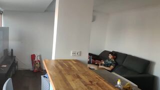 caught my stepdad masturbating and I did the same, anal masturbation and DP on the k