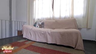 Actor test - Ebony man with a massive ramrod banged a overweight angel's snatch