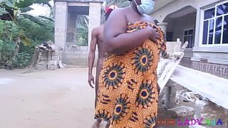 Local guy fucked large plump big beautiful woman outdoor