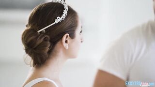 Brunette hair Teenie Enjoys Hard Ramrod After This babe Is Done Dancing