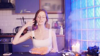 Trying On White And Ebony Underclothes / Unpacking Gifts From The Past