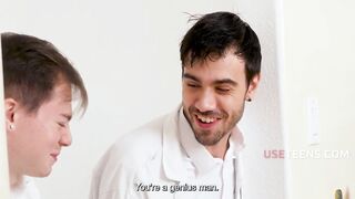 Teen Volunteers For An Experiment That Requires Freeuse Of Her Body