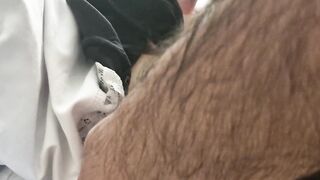 "I came on her booty after banging her in the booty."