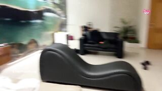 Hawt white wife banging a lot with the ebony BBC in front of her cuckold spouse