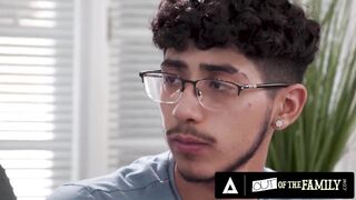 Wild Stepmom Bangs Her Stepson's Dong With Her Bazookas