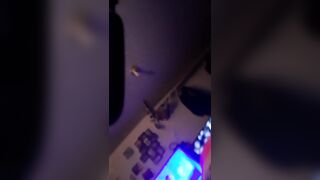 Given my step daddy a birthday oral-sex