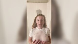 Hot Redhead Rides Sex-toy In Shower- ONLYFANS LEOTHEREDHEAD