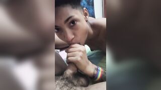 Sucking Jock Until This chab Give Me His Cum