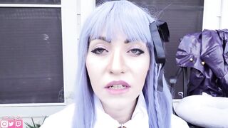 Kyoko Kirigiri: Smokin' Oral sex Sex