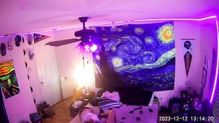 Likes my dong in her throat