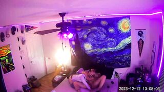 Likes my dong in her throat